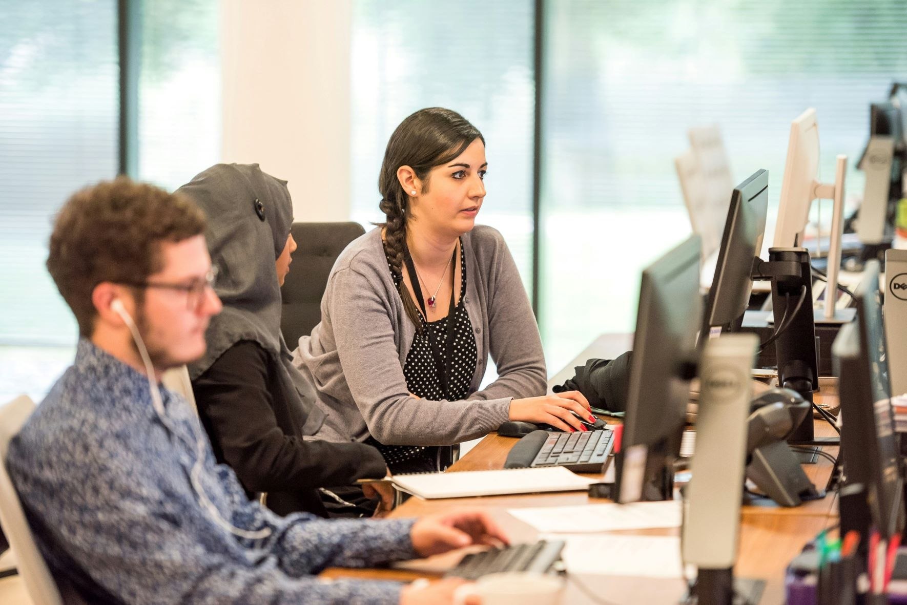 IT technician supporting a managed IT services client in Chicago