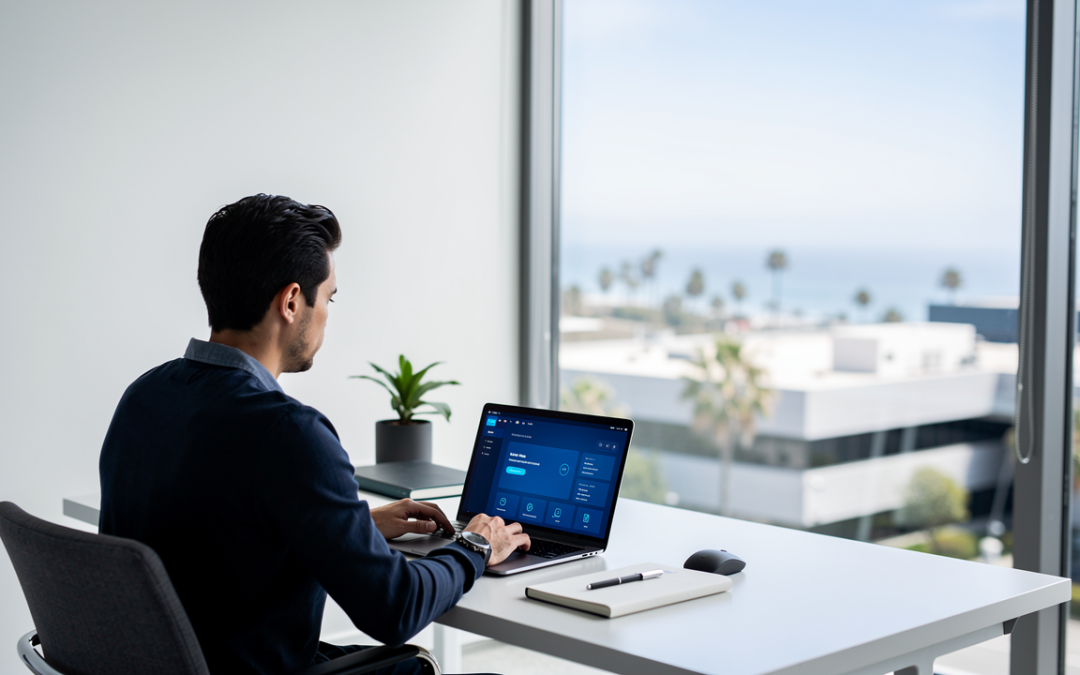 IT professional supporting a Carlsbad coastal business office