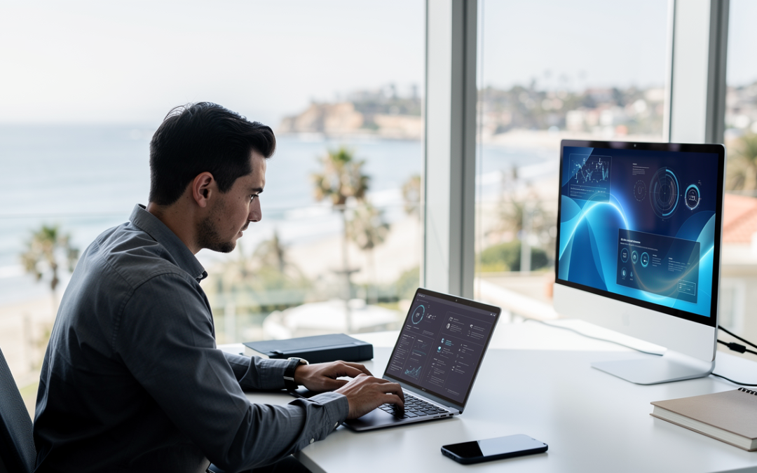 IT technician supporting a La Jolla biotech office network