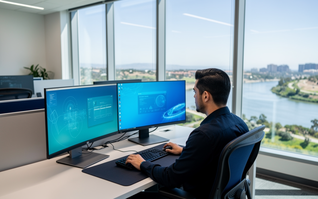 IT support professional at a Mission Valley corporate office
